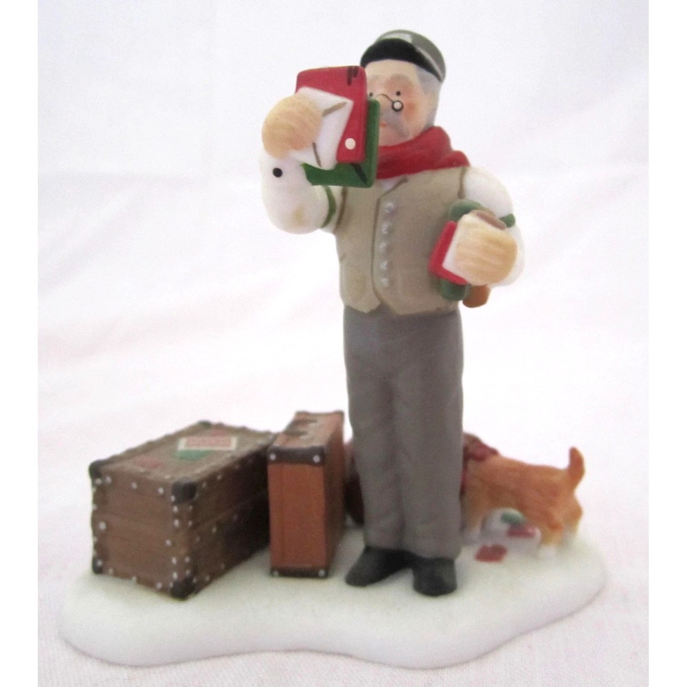 DEPT 56 HERITAGE COLLECTION NEW ENGLAND VILLAGE SERIES POSTAL PICK UP